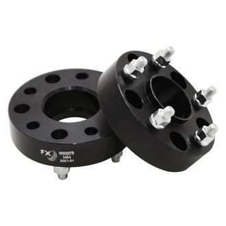 TrailFX® - Black 6061-T6 Aluminum FX Wheels Line Hub Centric Wheel Spacers