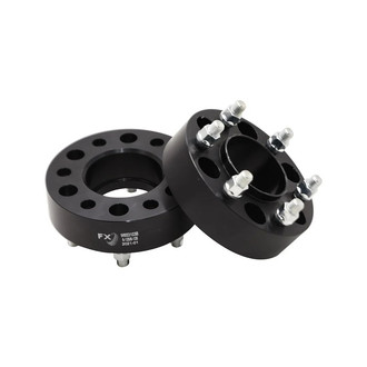 TrailFX® - Black Anodized 6061-T6 Aluminum FX Wheels Line Hub Centric Wheel Spacers