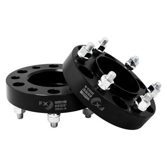 TrailFX® - Black 6061-T6 Aluminum FX Wheels Line Hub Centric Wheel Spacers