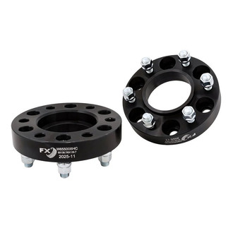 TrailFX® W655008HC - Black 6061-T6 Aluminum FX Wheels Line Hub Centric Wheel Spacers