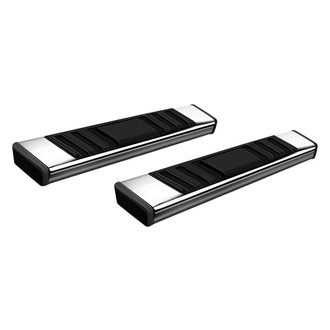 TrailFX® - 4" T4 Series Cab Length Polished Trapezoid Step Bars