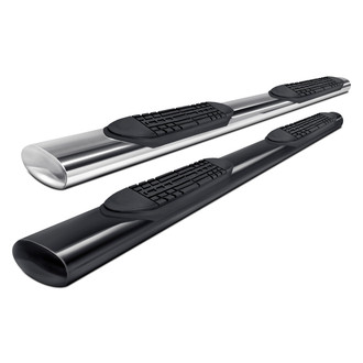 TrailFX® - 6" Cab Length Oval Straight Side Steps