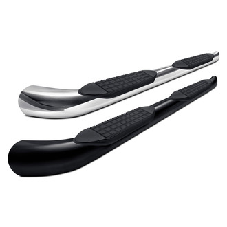 TrailFX® - 6" Cab Length Oval Bent End Side Steps