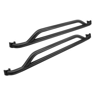 TrailFX® - 2" Crawler Black Rocker Guards