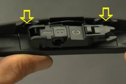 Trico® - Force™ Wiper Blade Push Button Installation