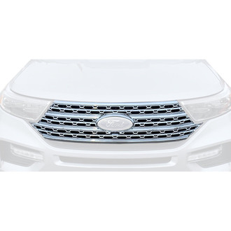 Trim Illusion® - 1-Pc Chrome Main Grille