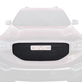 Trim Illusion® - 1-Pc Gloss Black Mesh Main Grille