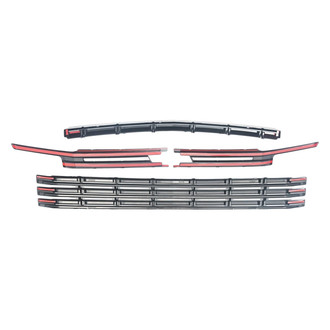 Trim Illusion® - 4-Pc Gloss Black Main Grille