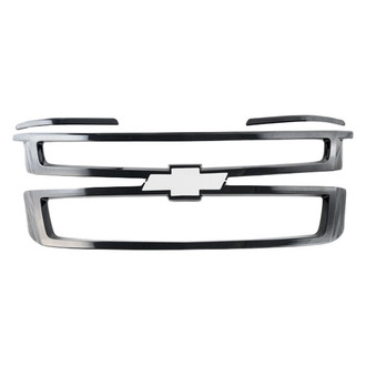 Trim Illusion® - 4-Pc Gloss Black Main Grille