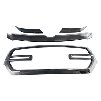 Trim Illusion® - 4-Pc Gloss Black Main Grille