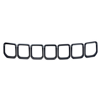 Trim Illusion® - 7-Pc Gloss Black Main Grille