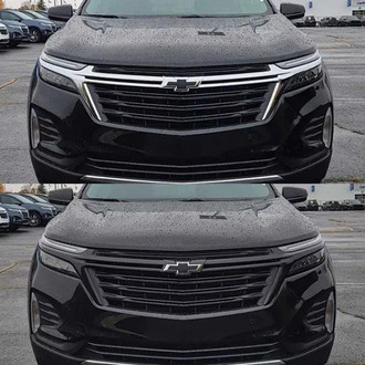 Trim Illusion® - 2-Pc Gloss Black Main Grille