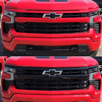 Trim Illusion® - 4-Pc Gloss Black Main Grille