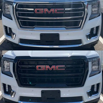 Trim Illusion® - 5-Pc Gloss Black Main Grille