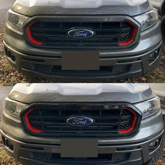 Trim Illusion® - 1-Pc Gloss Black Main Grille