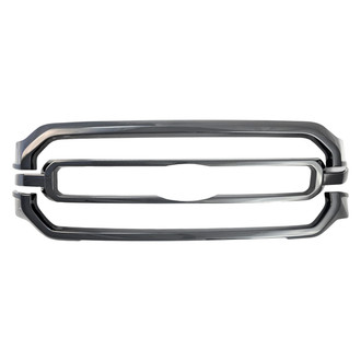 Trim Illusion® - 3-Pc Gloss Black Main Grille