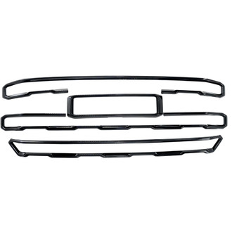 Trim Illusion® - 4-Pc Gloss Black Main Grille
