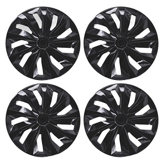 Trim Illusion® - 15" Gloss Black Wheel Cover Set