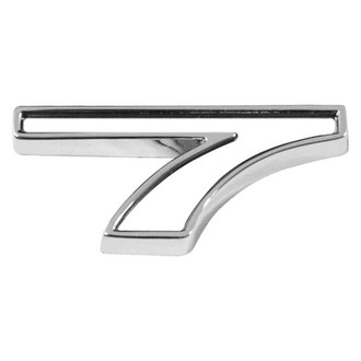 Trim Parts® - White Generic Number "7"