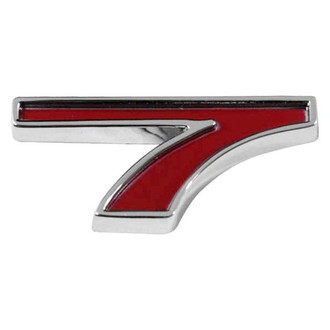 Trim Parts® - Red Generic Number "7"