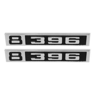 Trim Parts® - "8 396" Front Fender Emblems