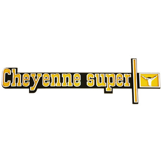 Trim Parts® - "Cheyenne" Super Dash Panel Emblem