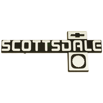 Trim Parts® - "Scottsdale" Dash Panel Emblem