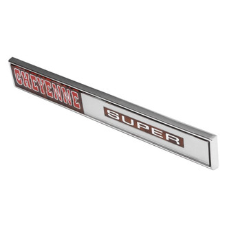 Trim Parts® - "Cheyenne Super" Glove Box Door Emblem