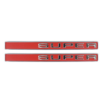 Trim Parts® - "Super" Front Fender Emblems