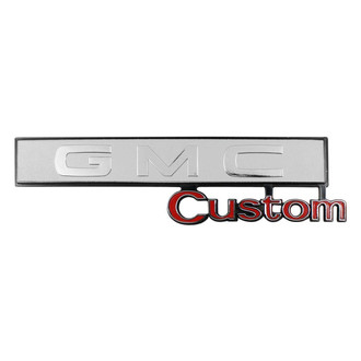 Trim Parts® - "GMC Custom" Glove Box Door Emblem
