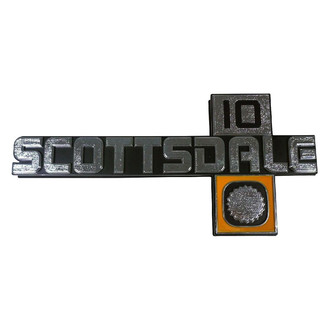 Trim Parts® - "Scottsdale 10" Front Fender Emblems