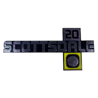 Trim Parts® - "Scottsdale 20" Front Fender Emblems
