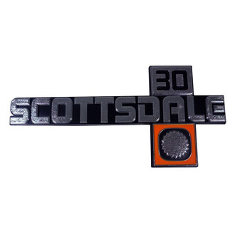 Trim Parts® - "Scottsdale 30" Front Fender Emblems