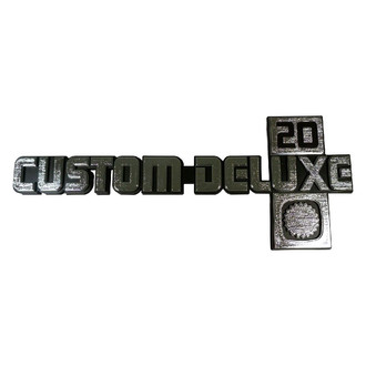 Trim Parts® - "Custom Deluxe 20" Front Fender Emblems