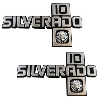 Trim Parts® - "Silverado 10" Fender Emblems