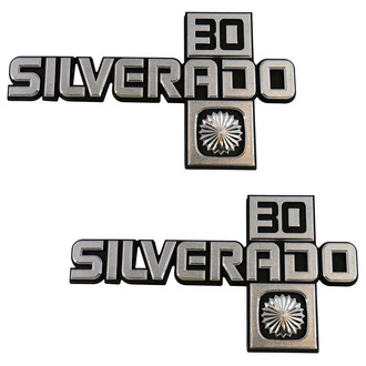 Trim Parts® - "Silverado 30" Fender Emblems