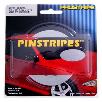 Trimbrite® - Prostripe™ 40' x 1/8" Silver Metallic Solid Striping Tape