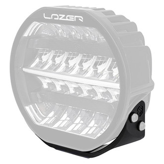 Triple-R® - Slim Satin Black Powder Coated Die-Cast Aluminum Mount for Sentinel Series LED Lights