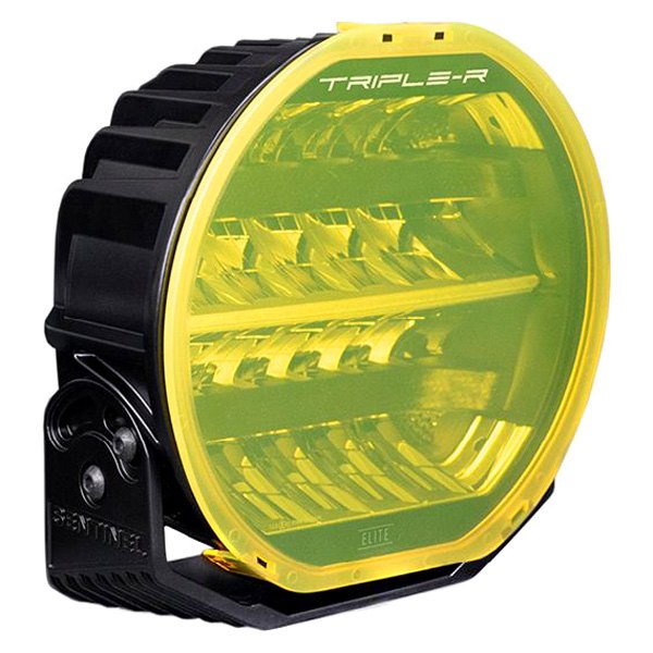 Triple-R® - 9" Sentinel Series Round Amber Polycarbonate Light Lens for Sentinel LED Light