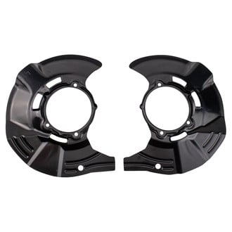 TRQ® - Front Brake Dust Shields