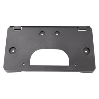 TRQ® - Black Front License Plate Bracket