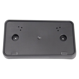 TRQ® - Black Front License Plate Bracket