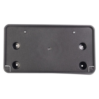 TRQ® - Black Front License Plate Bracket