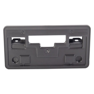 TRQ® - Black Front License Plate Bracket