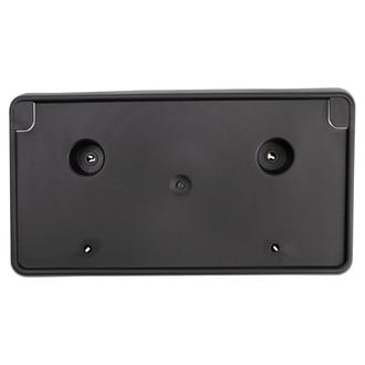 TRQ® - Black Front License Plate Bracket