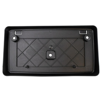 TRQ® - Black Front License Plate Bracket