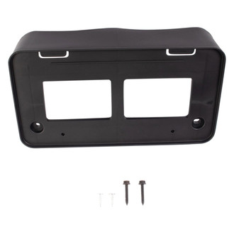 TRQ® - Black Front License Plate Bracket