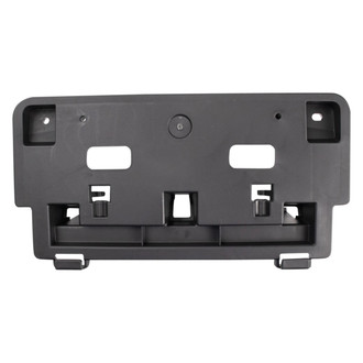 TRQ® - Black Front License Plate Bracket