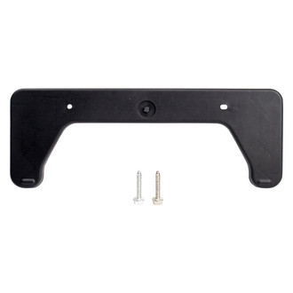 TRQ® - Black Front License Plate Bracket