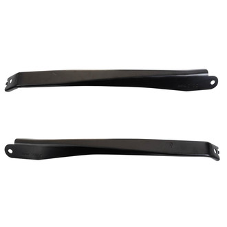 TRQ® - Front Outer Driver and Passenger Side Bumper Mounting Brackets